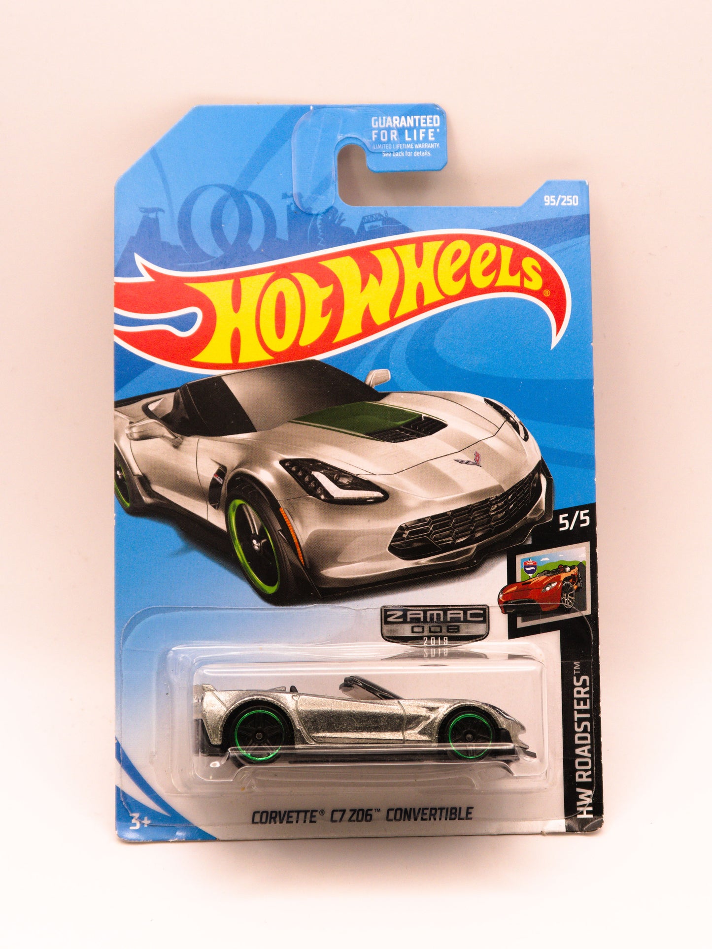 Corvette C7 Z06 Convertible Zamac Silver *Card Corner