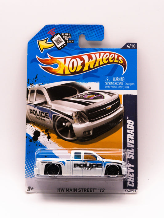 Chevy Silverado Police White