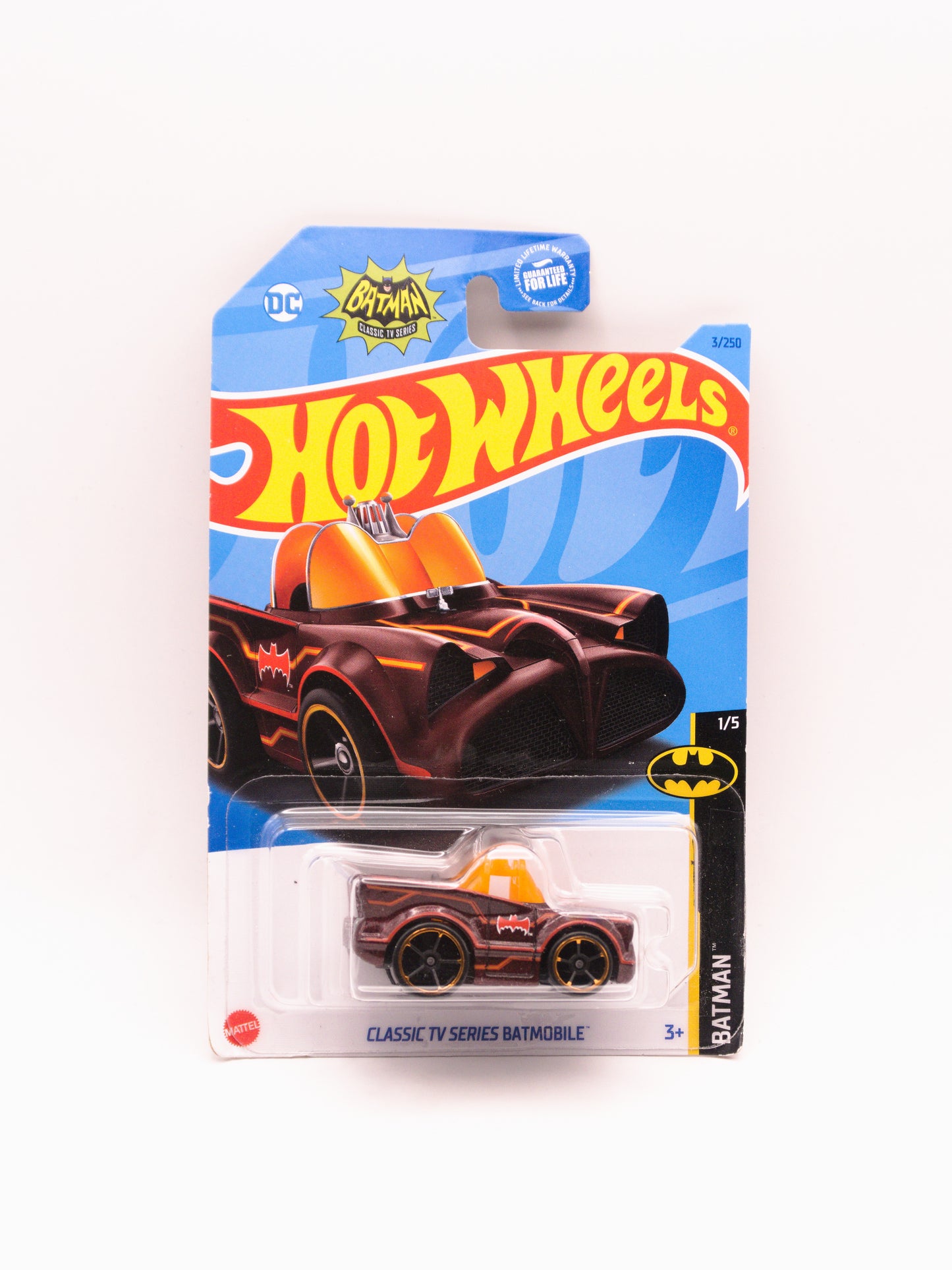 Classic TV Series Batmobile Czerwony