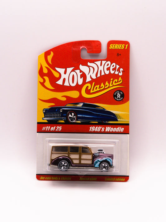 Hot Wheels Classics 1940's Woodie Brown