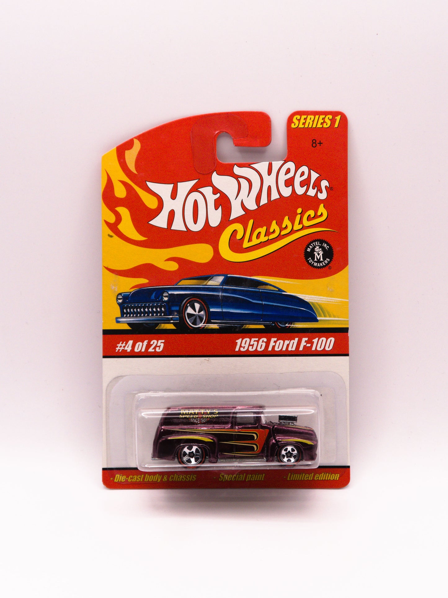 Hot Wheels Classics 1956 Ford F-100 Purple