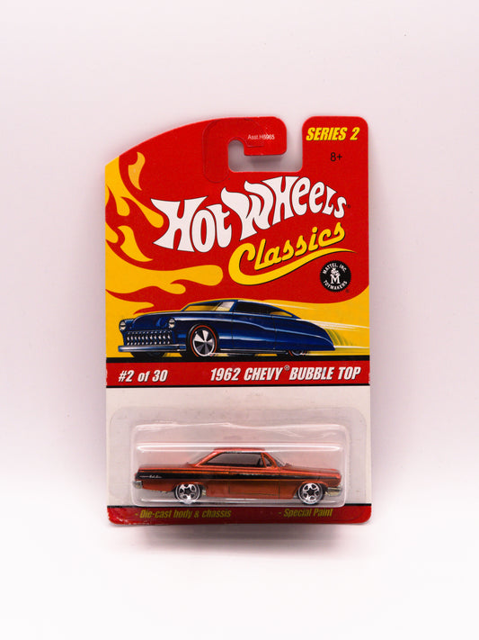 Hot Wheels Classics 1962 Chevy Bubble Top Orange