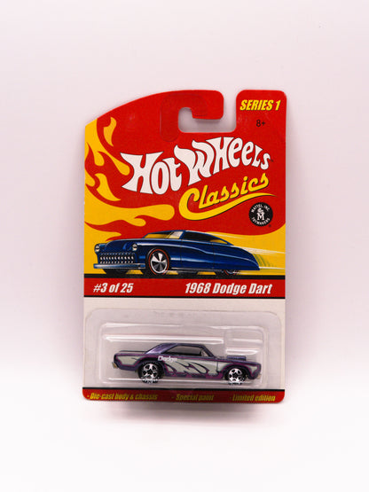 Hot Wheels Classics 1968 Dodge Dart Purple *Card