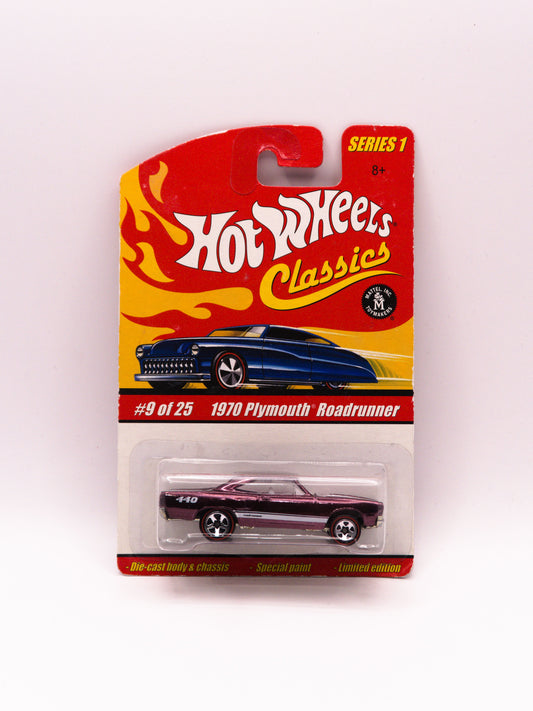 Hot Wheels Classics Plymouth Roadrunner Purple