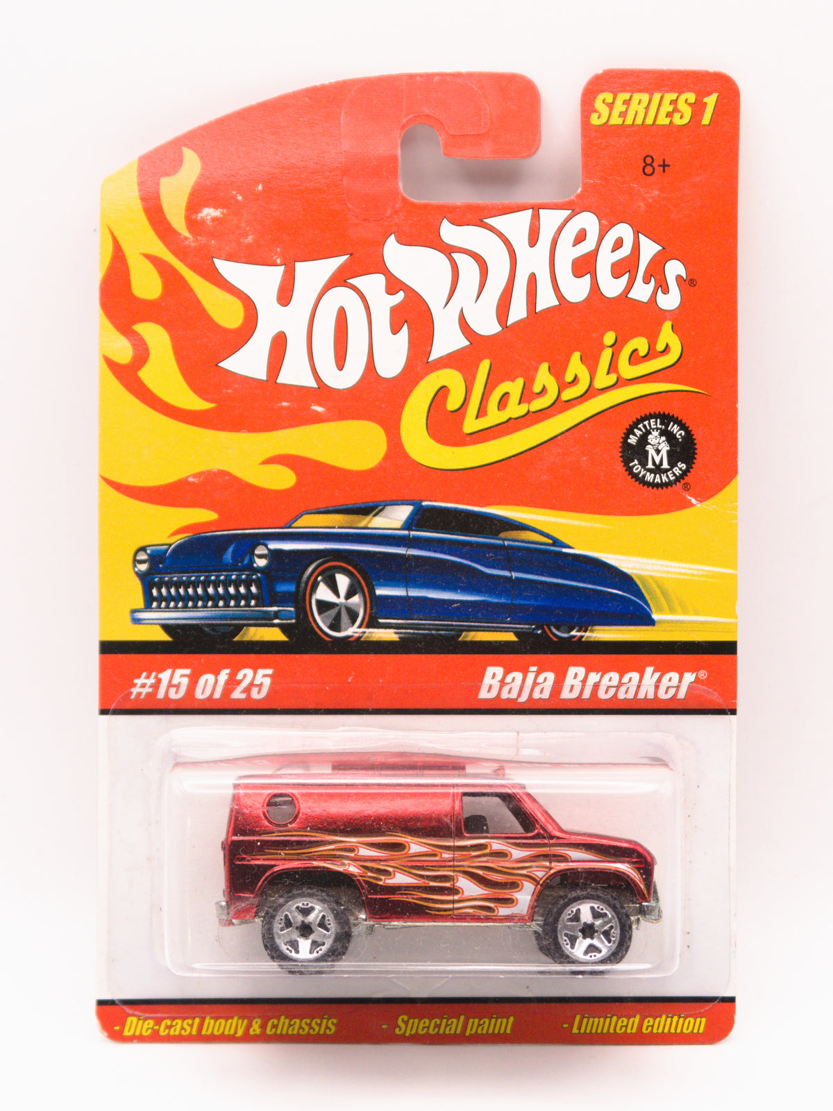 Baja Breaker Czerwony Hot Wheels Classics *Karta