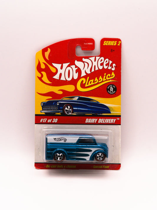 Hot Wheels Classics Dairy Delivery Blue