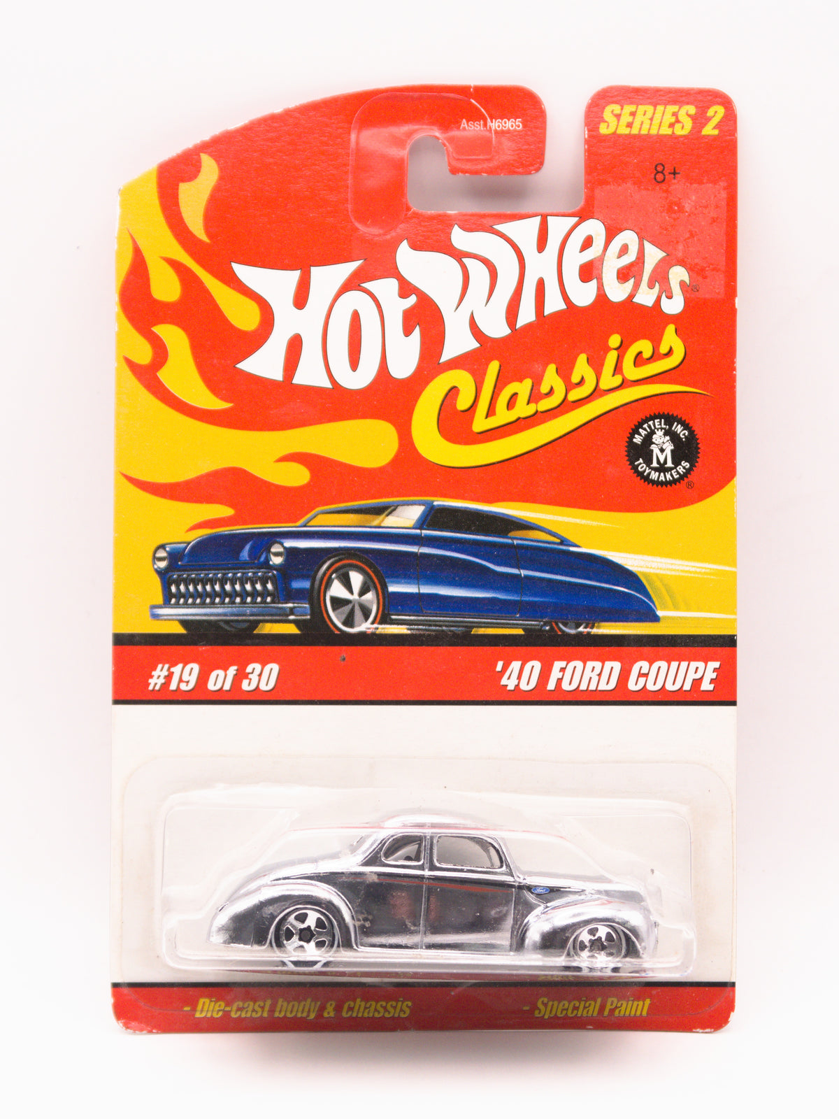 '40 Ford Coupé Srebrny Hot Wheels Classics