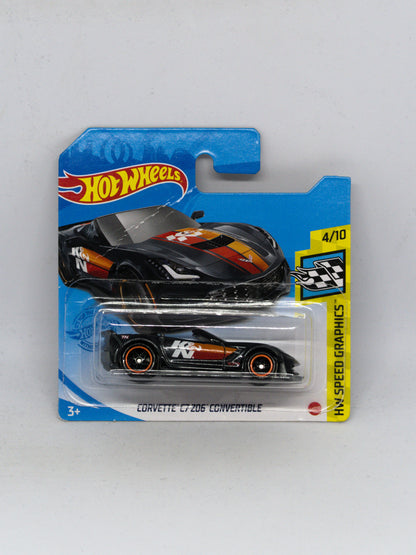 Super Treasure Hunt Corvette C7 Z06 Convertible - SHORT CARD *Damaged