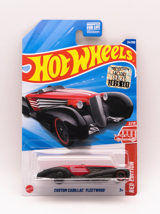 Custom Cadillac Fleetwood Czerwony Red Edition Factory Sealed
