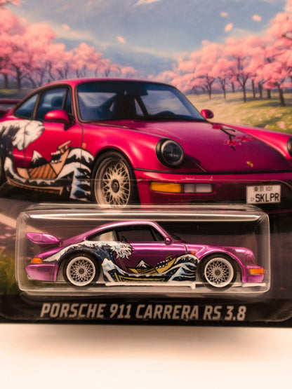 #10/10 HOT WHEELS CUSTOM SKALPER X CLOUDY CUSTOMS Porsche 911 Carrera RS 3.8