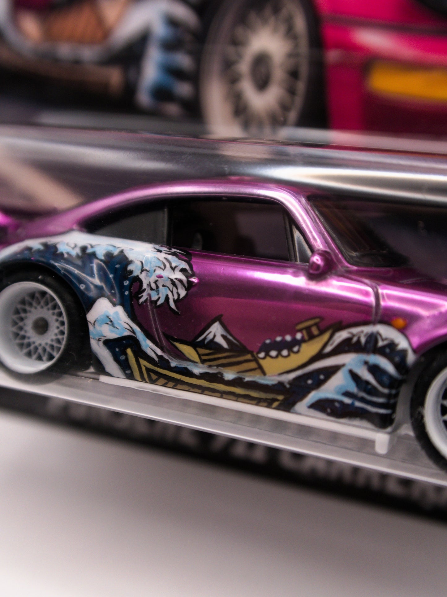 #10/10 HOT WHEELS CUSTOM SKALPER X CLOUDY CUSTOMS Porsche 911 Carrera RS 3.8
