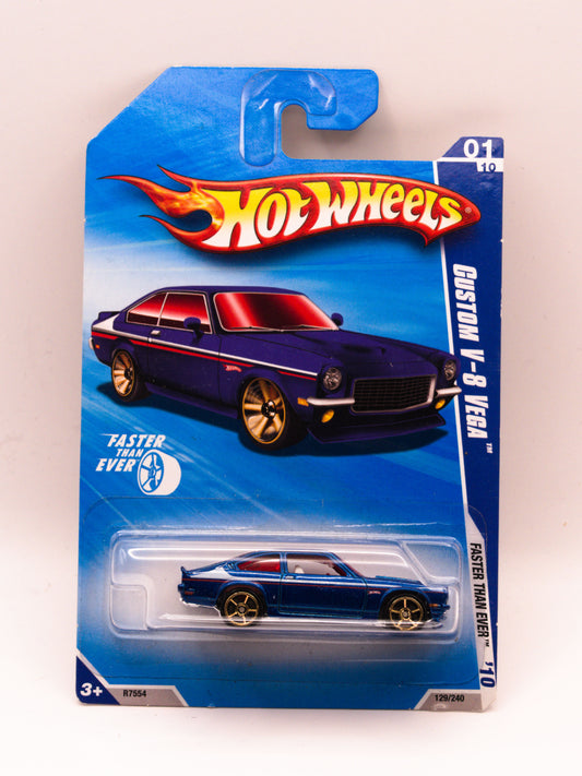 Custom V-8 Vega Blue