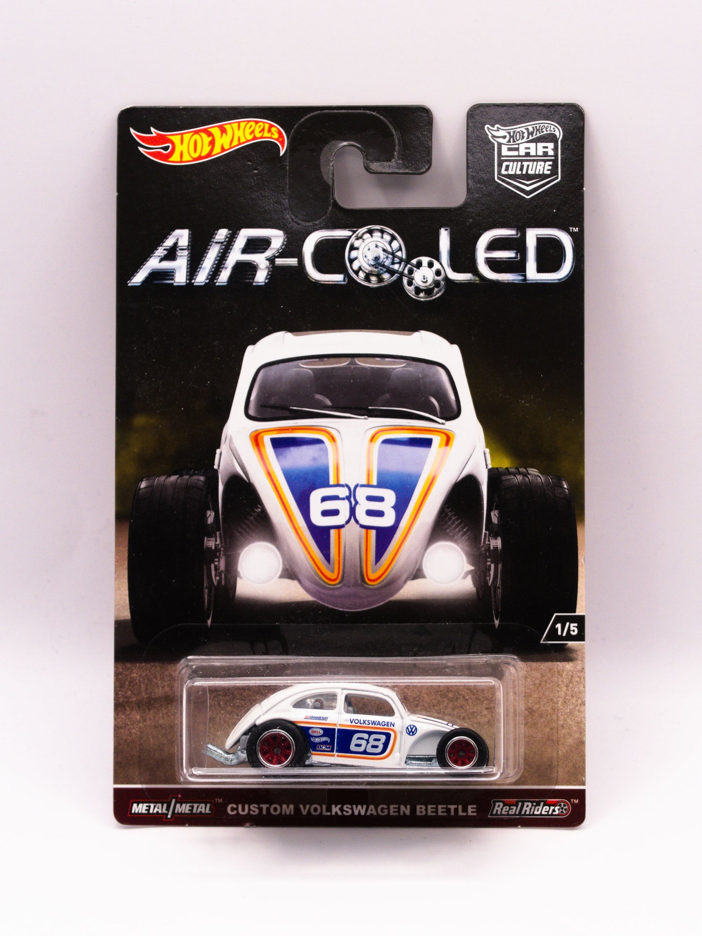 Set 5 Cars - Air Cooled - Volkswagen, Porsche, Fiat