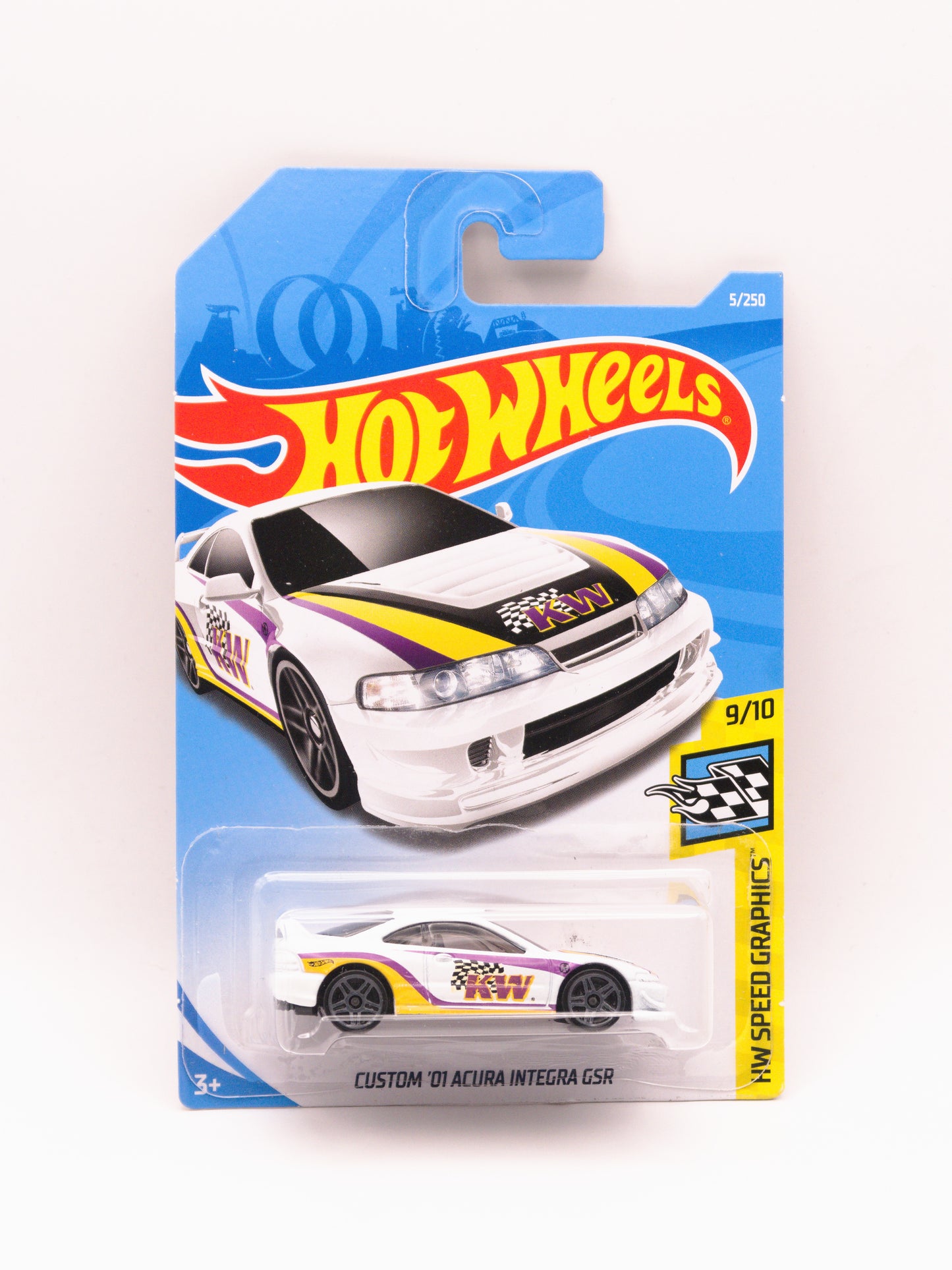 Custom '01 Acura Integra GSR Biały *Odklejony Blister