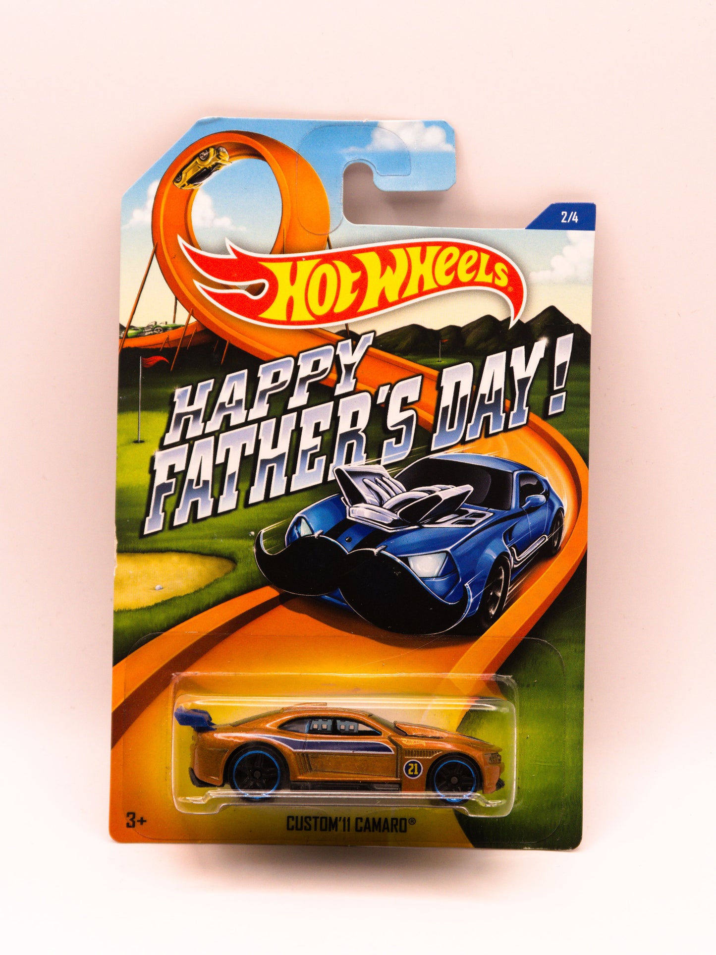 Custom '11 Camaro Happy Father's Day Orange