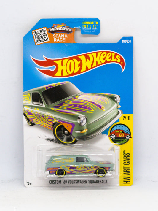 Custom '69 Volkswagen Squareback Green