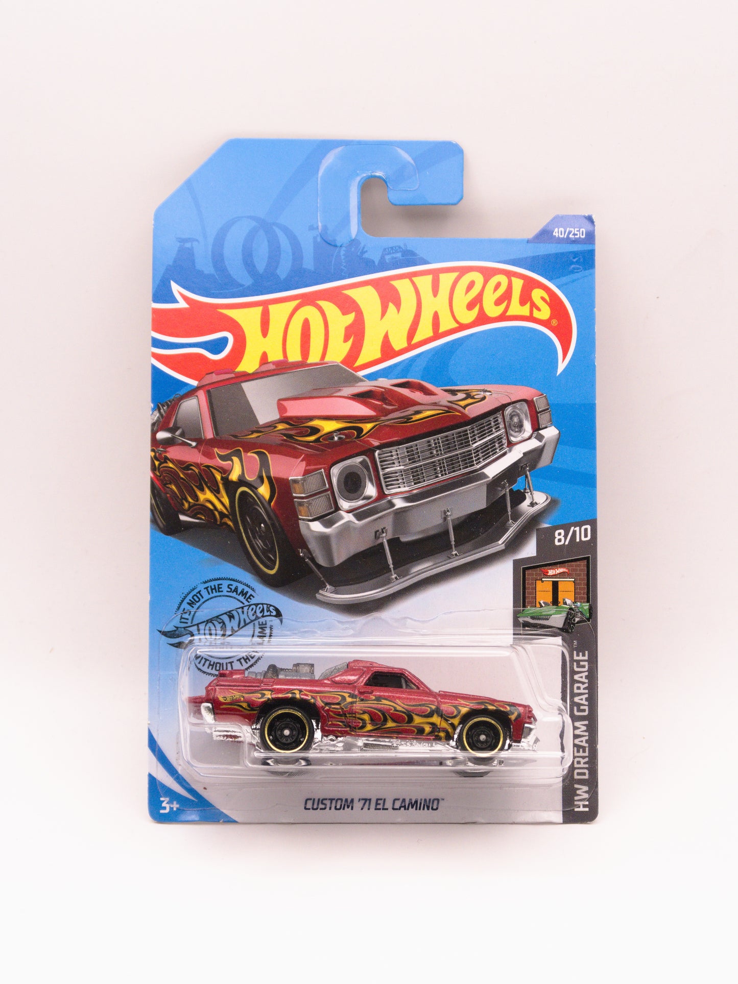 Custom '71 El Camino Czerwony *Uszkodzony Blister