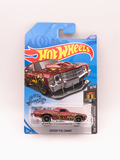 Custom '71 El Camino Czerwony *Uszkodzony Blister