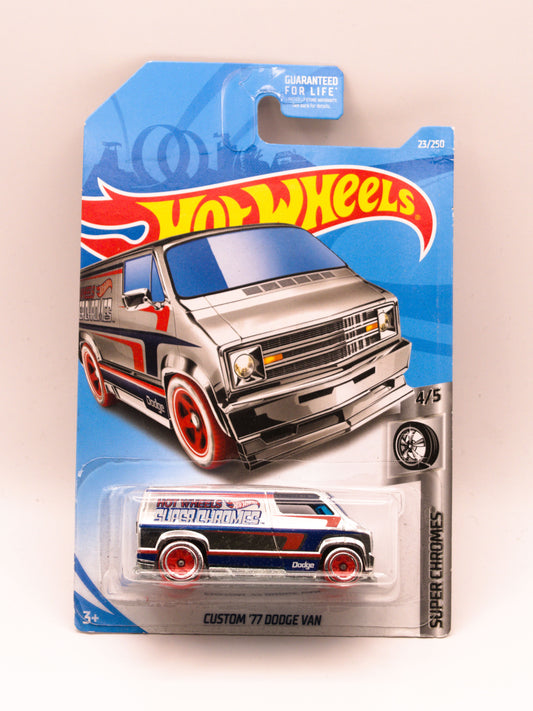 Custom '77 Dodge Van Super Chromes Silver