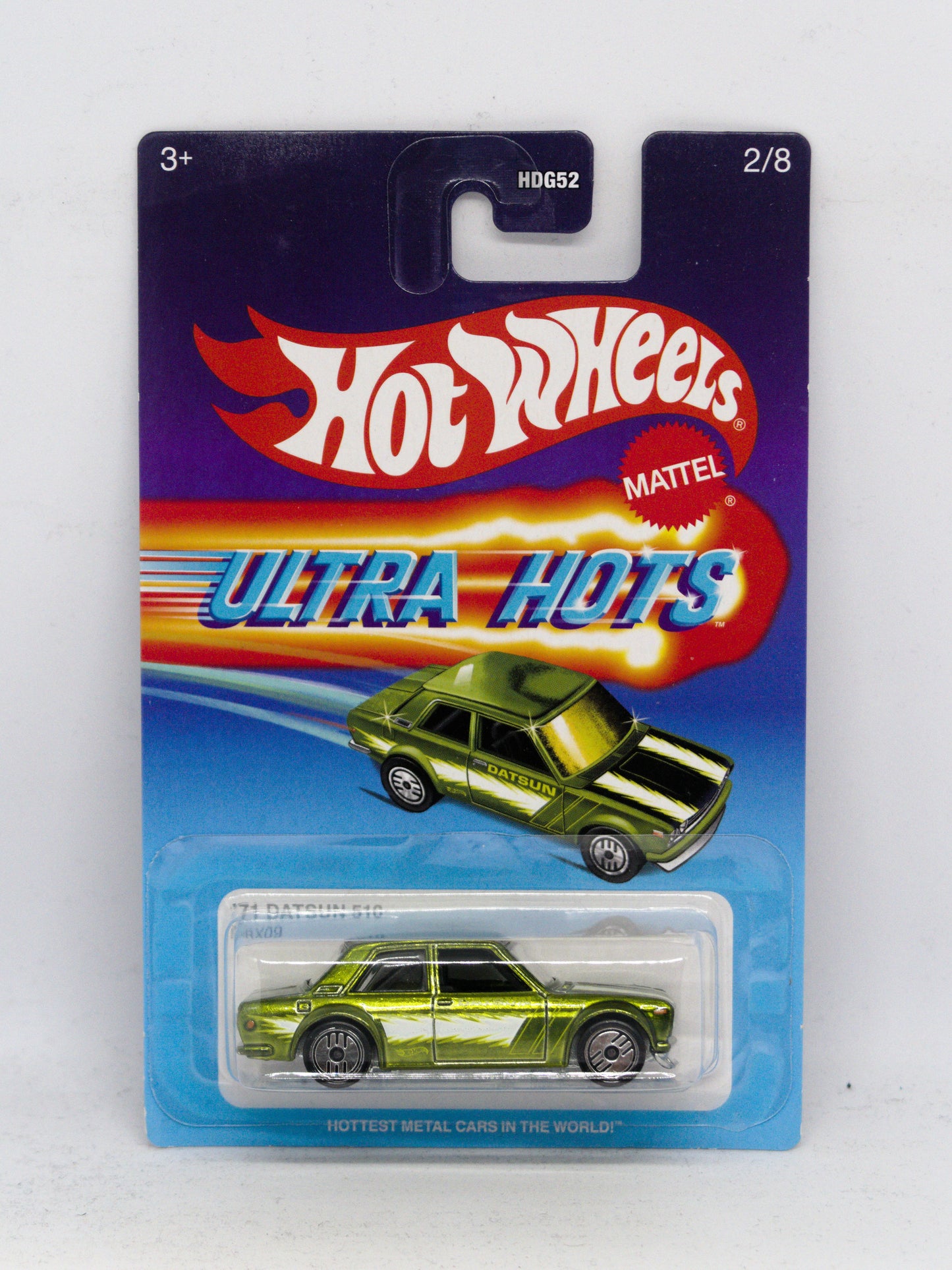 Hot Wheels '71 Datsun 510 Ultra Hots Green