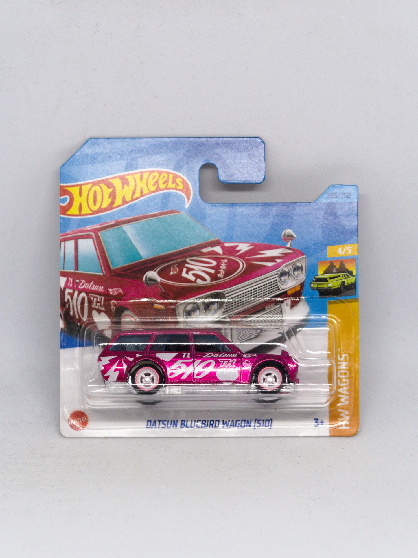 Super Treasure Hunt Datsun Bluebird Wagon (510) - SHORT CARD