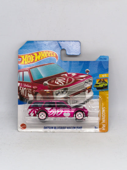 Super Treasure Hunt Datsun Bluebird Wagon (510) - SHORT CARD *Damaged hook