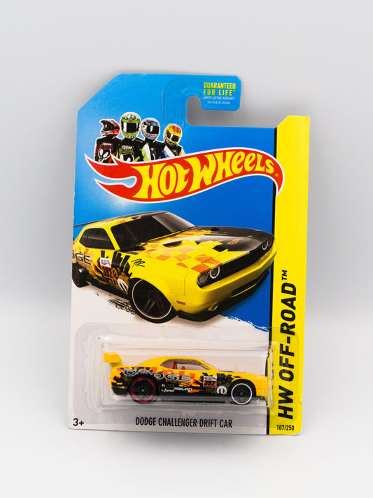 Dodge Challenger Drift Car Yellow