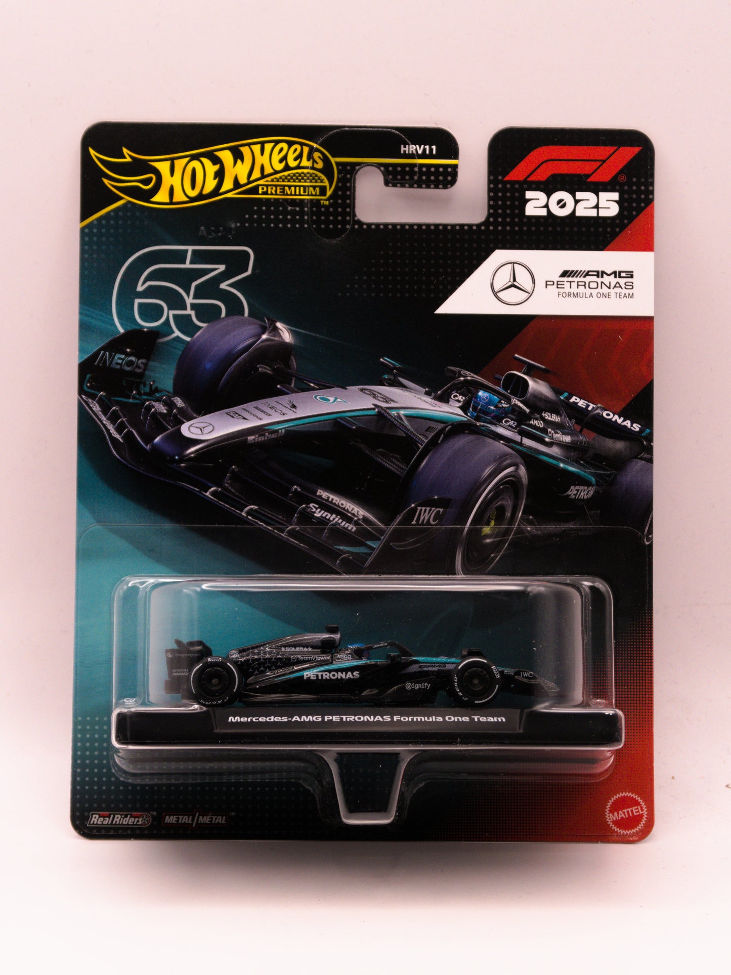 F1 Formula 1 Mercedes AMG Petronas #63 George Russell Premium