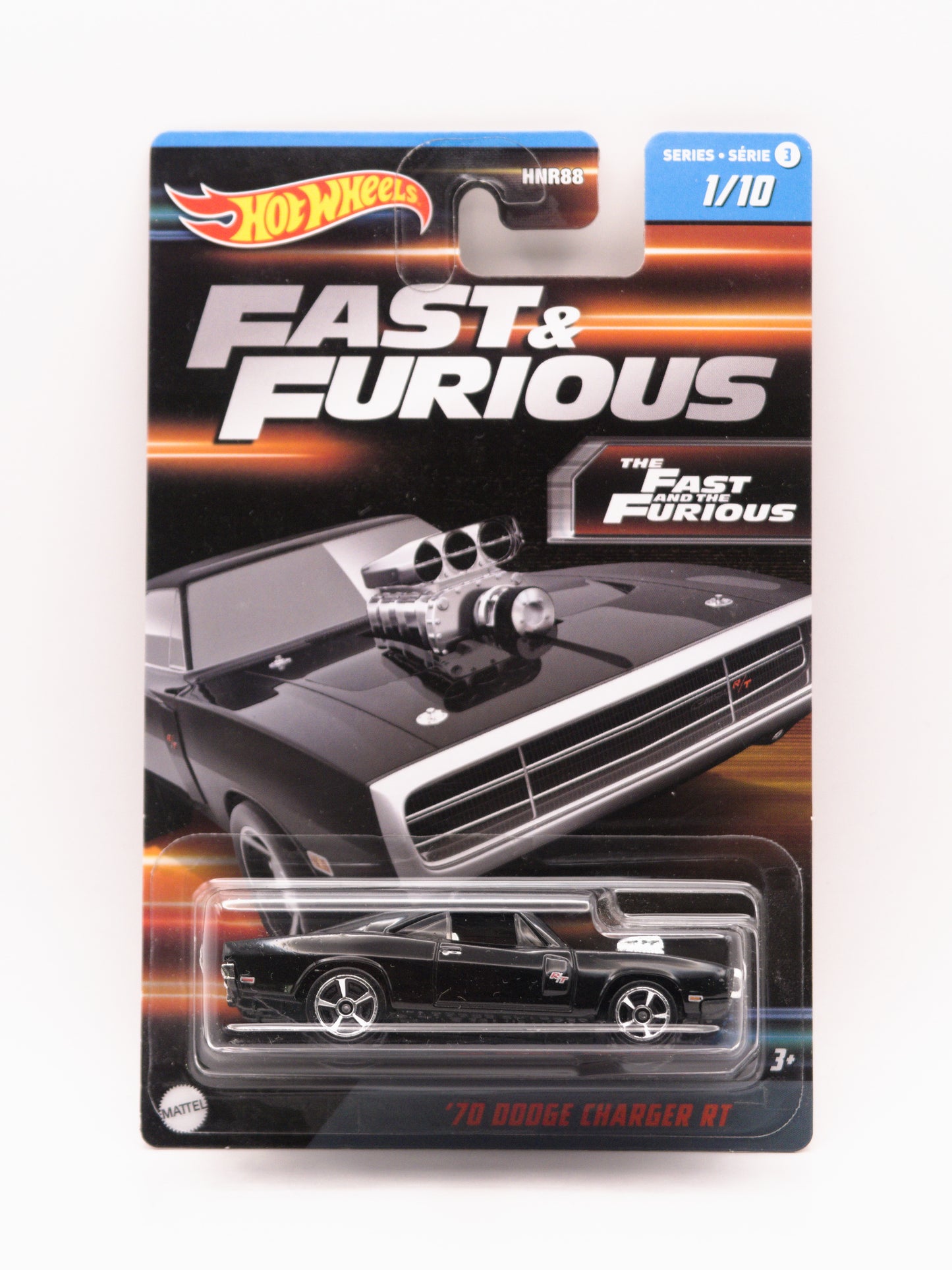 '70 Dodge Charger RT Fast and Furious Czarny