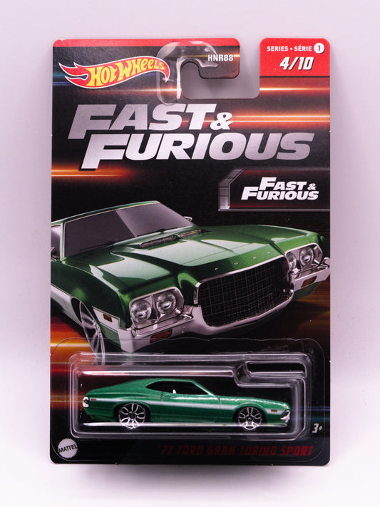 '72 Ford Gran Torino Sport Green Fast and Furious