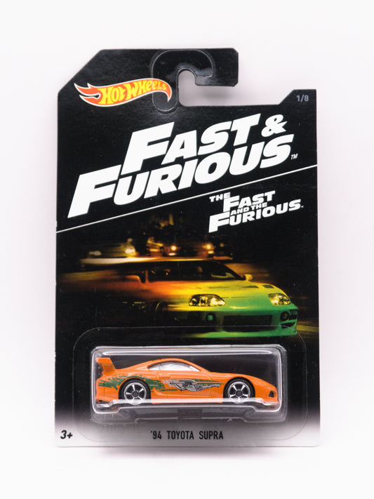 '94 Toyota Supra Fast and Furious Pomarańczowy