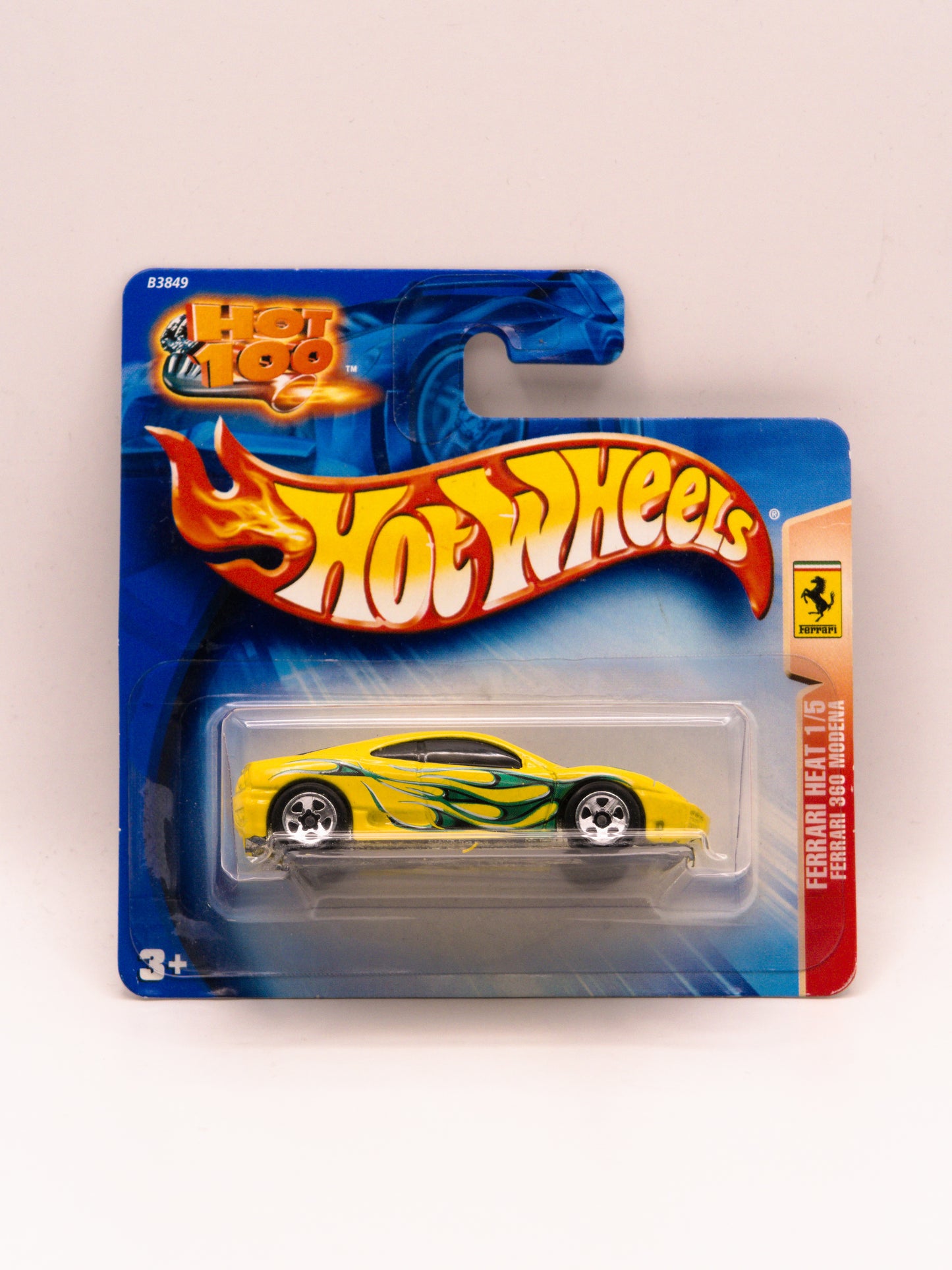 Ferrari 360 Modena Żółty *KRÓTKA KARTA