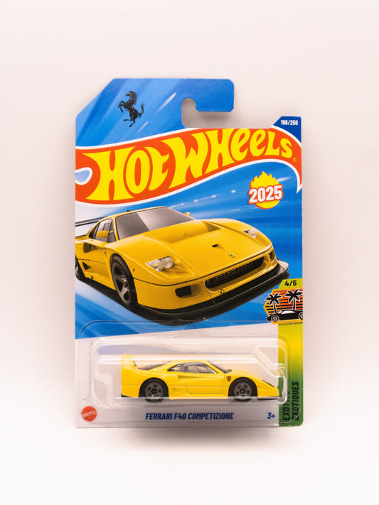 Ferrari F40 Żółty (Długa Karta)