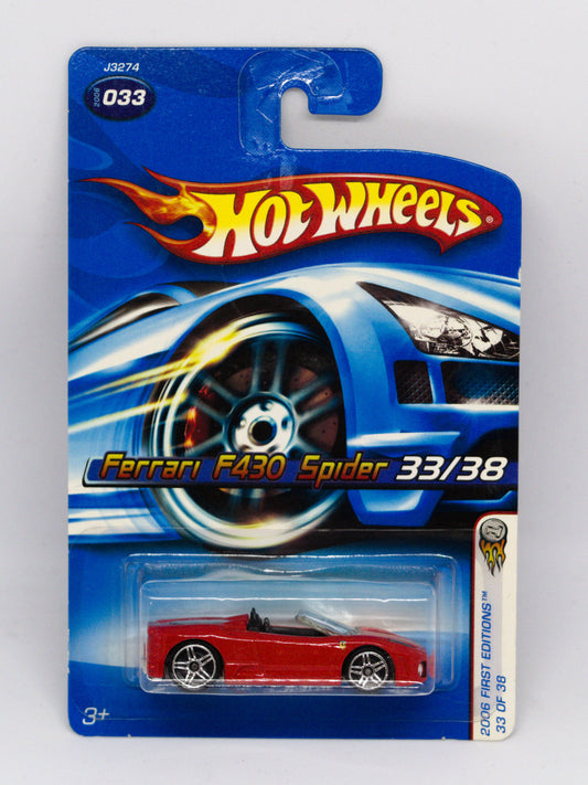 Ferrari F430 Spider Red Variant Black Center