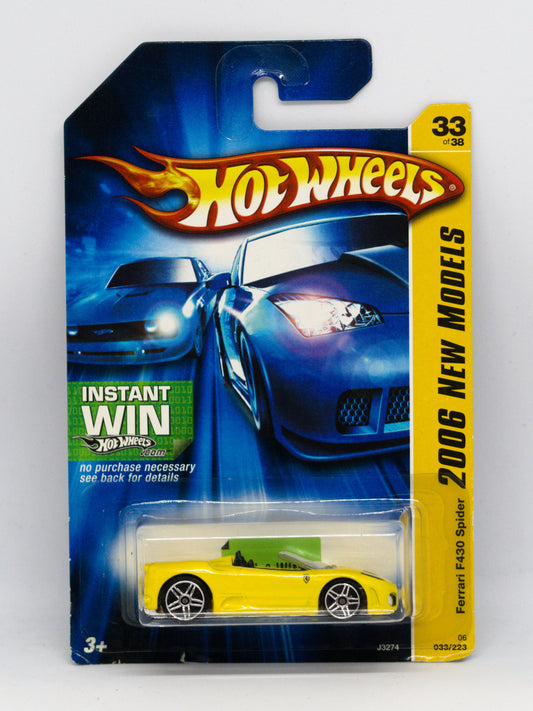 Ferrari F430 Spider Yellow 2006