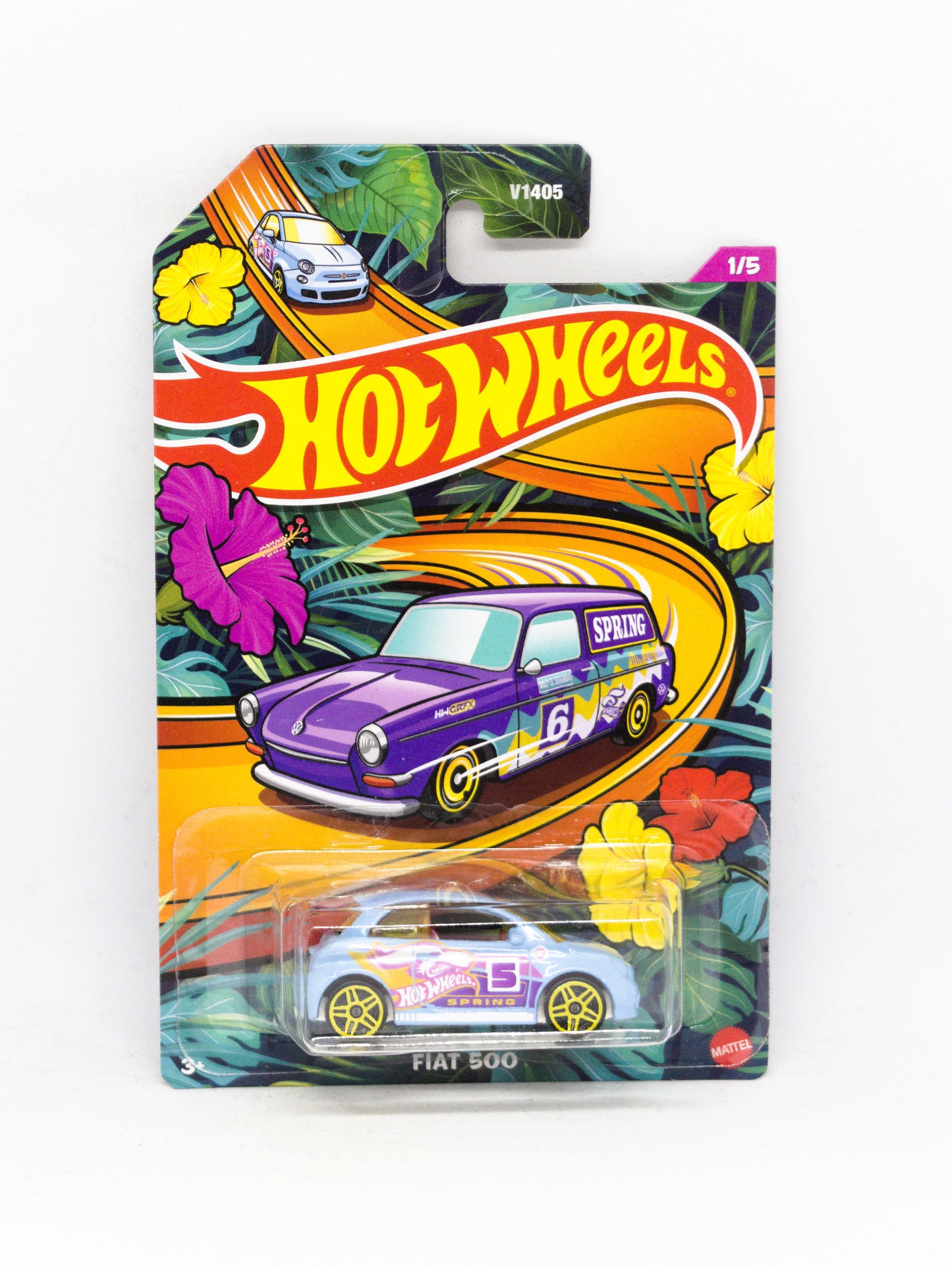 Fiat 500 Blue Spring