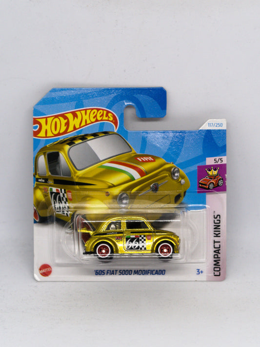 Super Treasure Hunt Fiat 500 Modificado - SHORT CARD *Minor damage