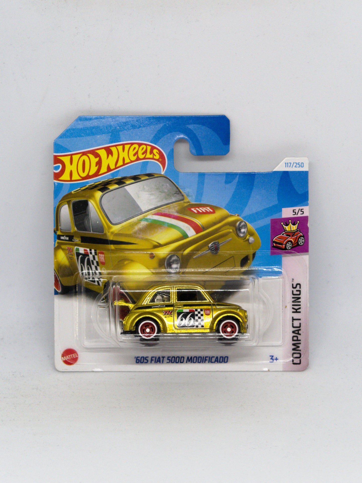 Super Treasure Hunt Fiat 500 Modificado - SHORT CARD *Card dulling