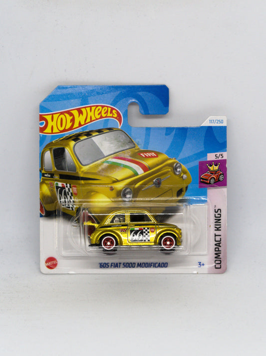 Super Treasure Hunt Fiat 500 Modificado - SHORT CARD *Card dulling