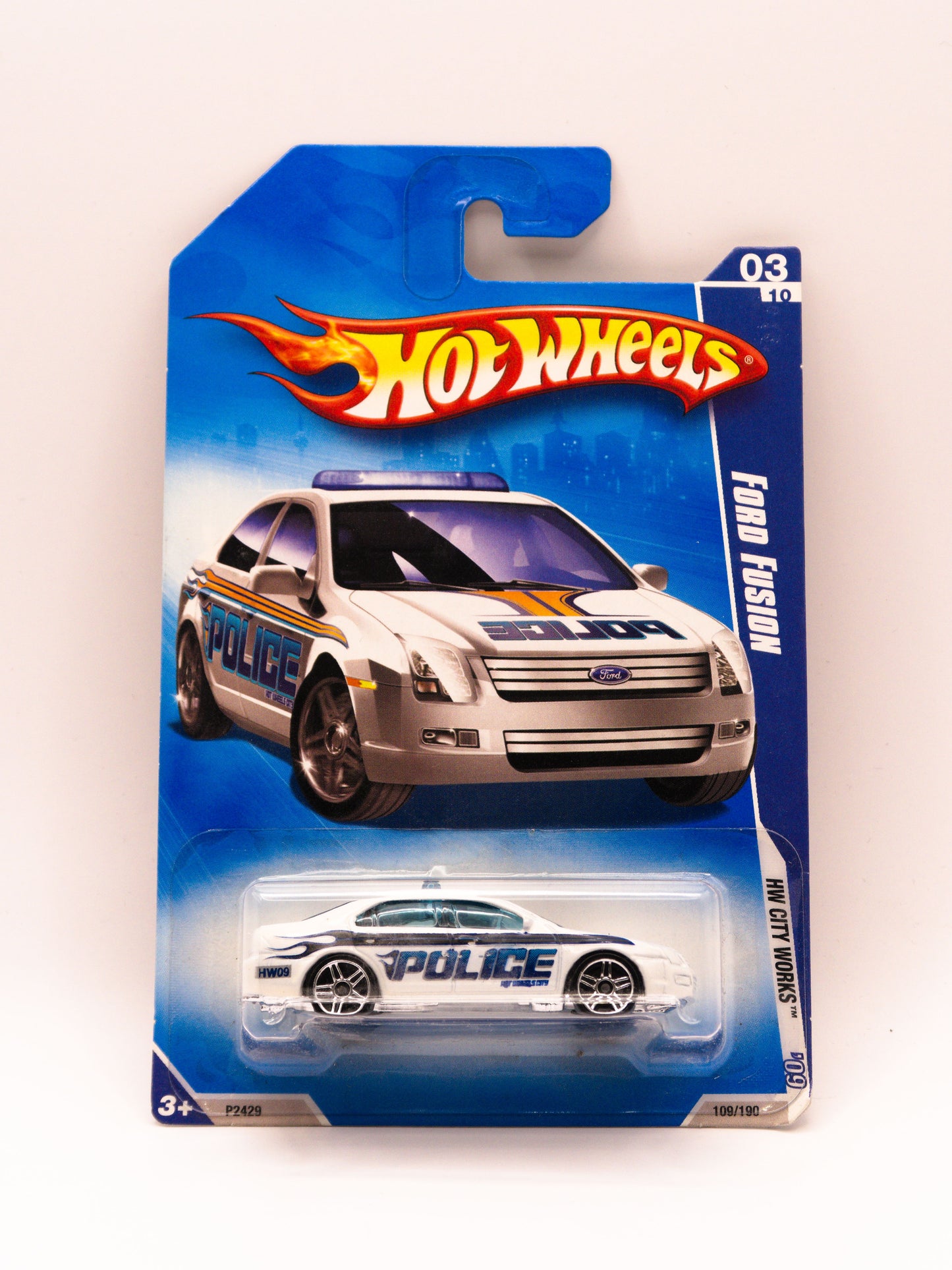 Ford Fusion Police White