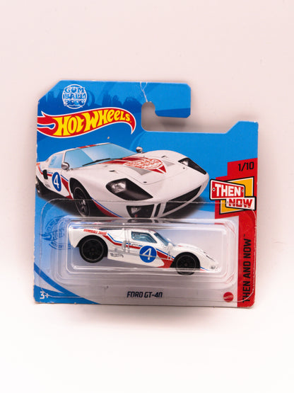 Ford GT-40 White Gumball *Card