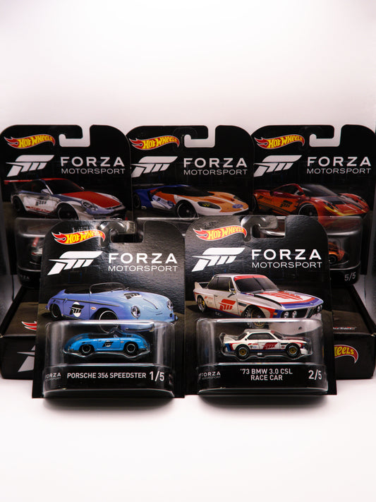 Forza Motorsport - SET 5 CARS - Porsche/BMW/Porsche/Ford/Pagani