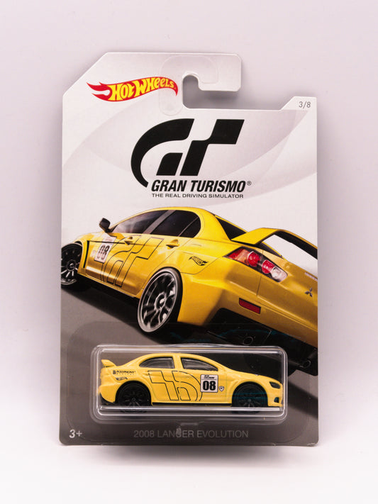 Gran Turismo 2008 Mitsubishi Lancer Evolution Żółty