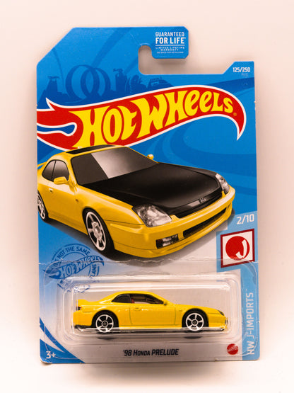 '98 Honda Prelude Yellow *Damaged Blister
