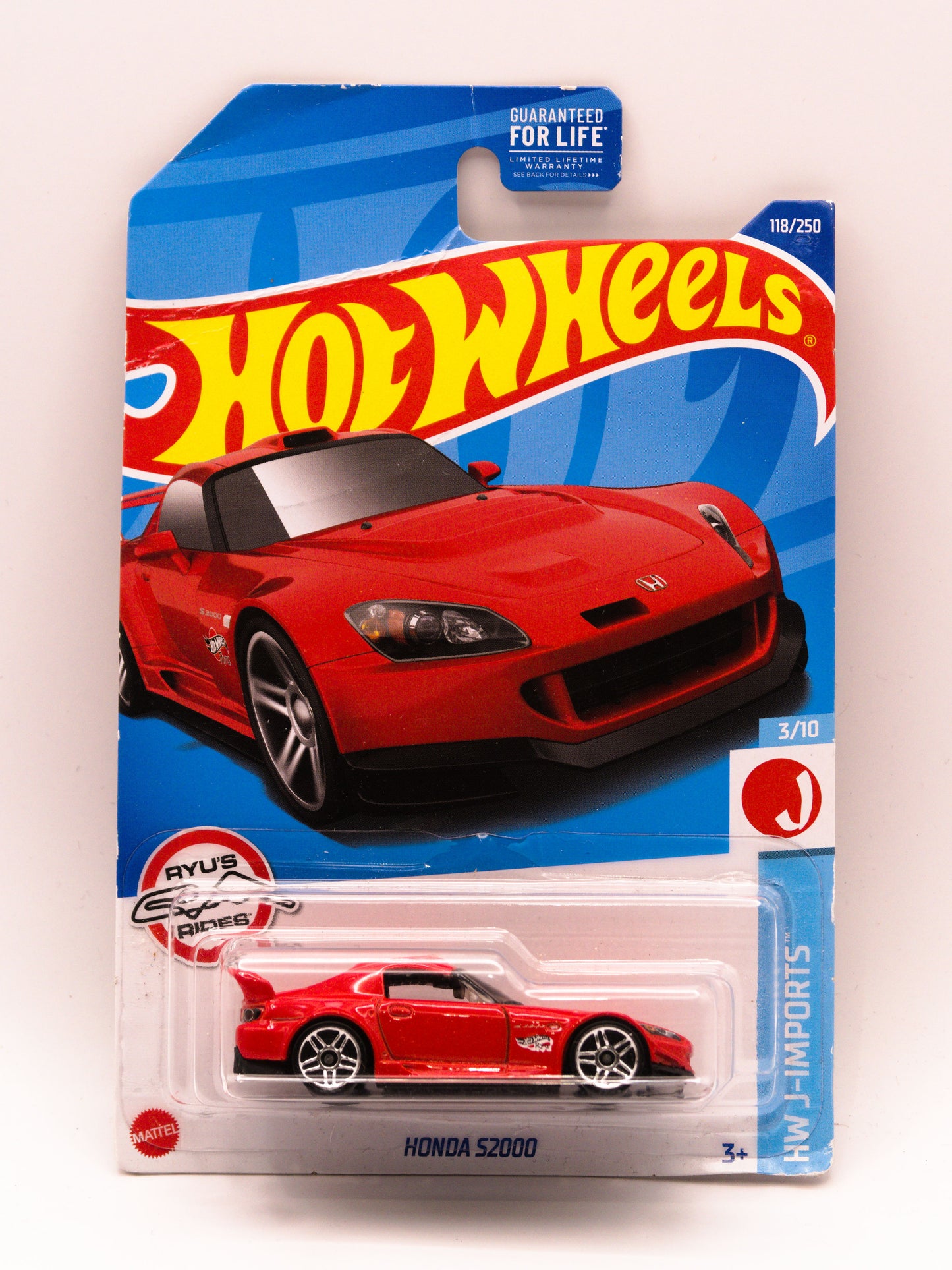 Honda S2000 Red *Damaged Card