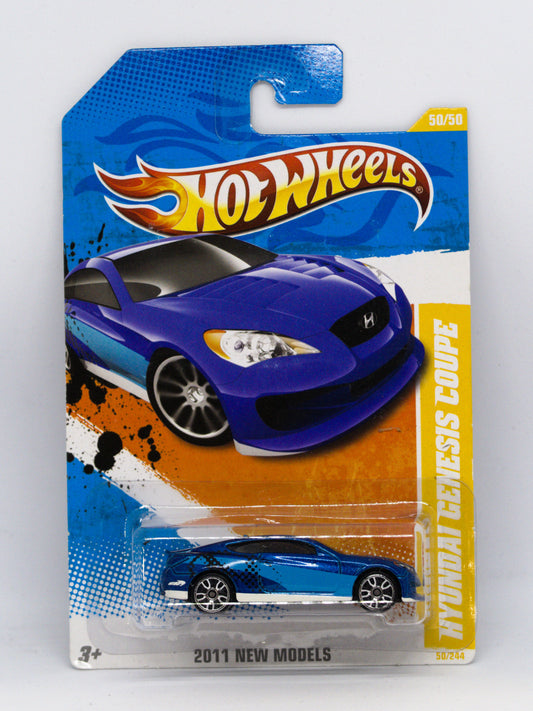 Hyundai Genesis Coupe Blue 2011