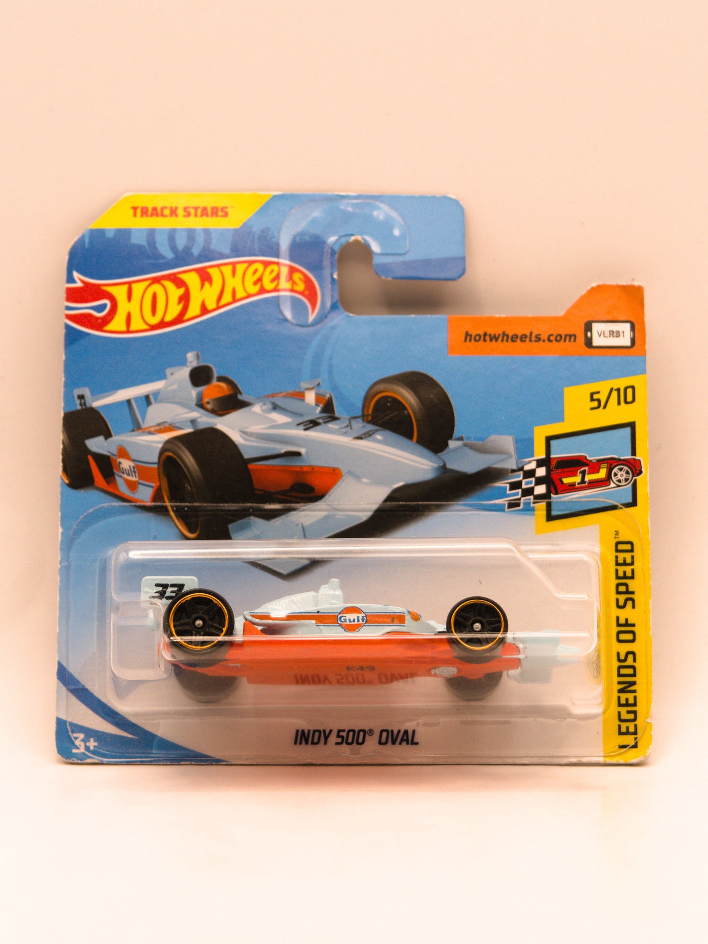 Indy 500 Oval Gulf Niebieski *Lekko Uszkodzenie Boki Karty