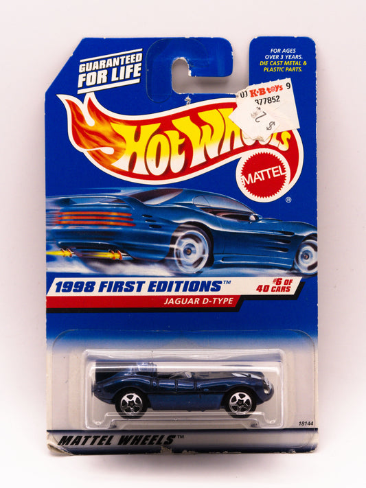 Jaguar D-Type Blue *Card+Sticker