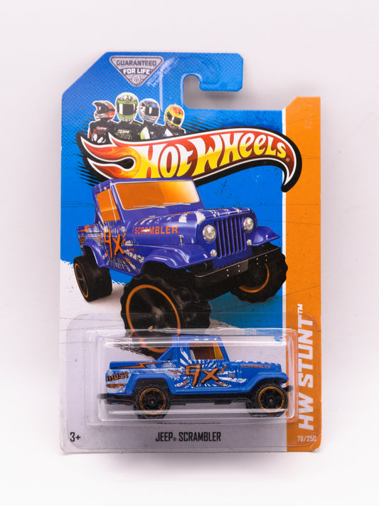 Jeep Scrambler Niebieski