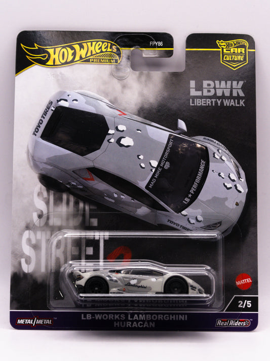Lamborghini Huracan LB-WORKS Liberty Walk Premium Street Slide Gray